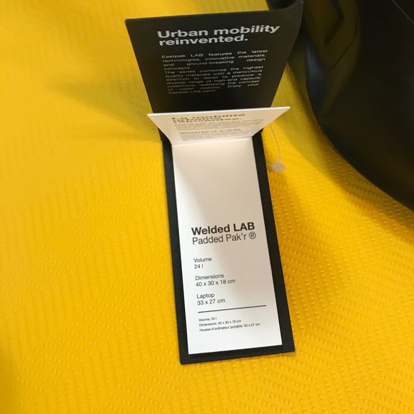 NWT Eastpak Lab Premium Padded Pak’r Backpack - Picture 3 of 8